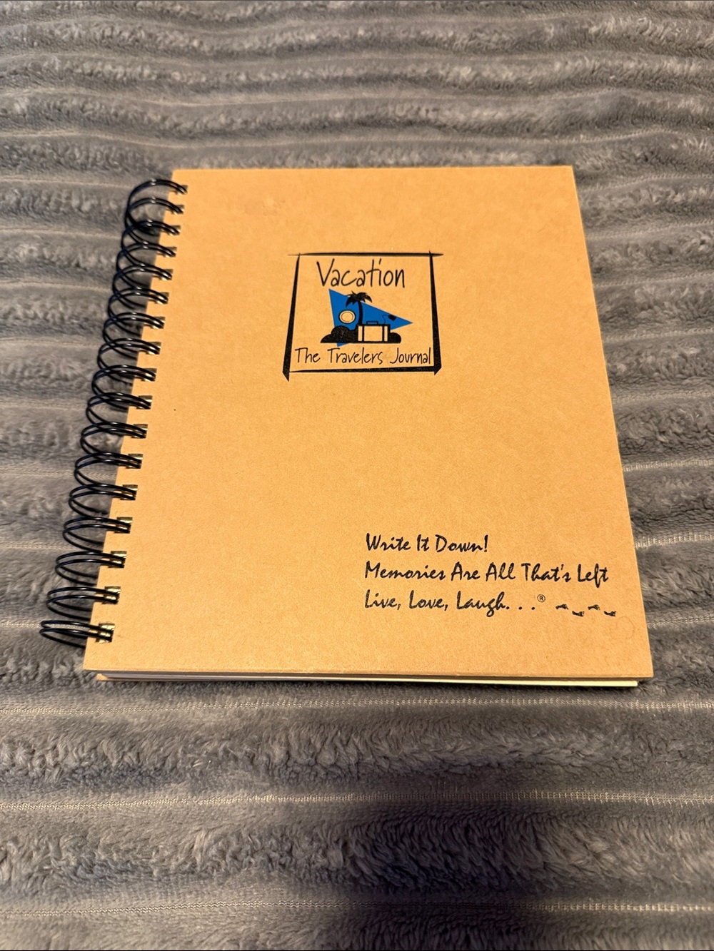 — Mustard Yellow Spiral vacation, the travelers journal
